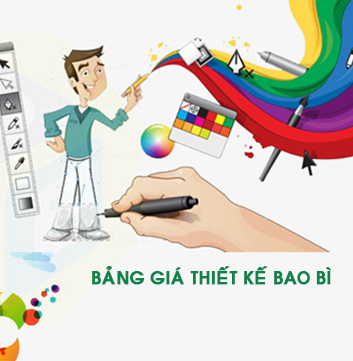 BẢNG GIÁ THIẾT KẾ BAO BÌ