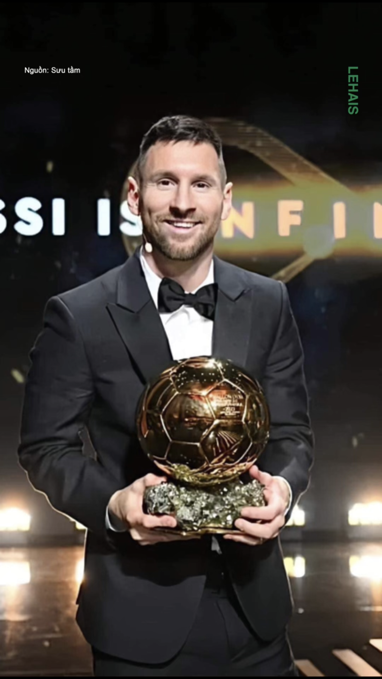 Quả bóng vàng thứ 8 và bức tranh chân dung Messi
